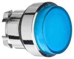 SCHNEIDER ELECTRIC ZB4BH63 Switch Actuator, Blue, Schneider Harmony XB4 Series 22mm Illuminated Pushbutton Switches