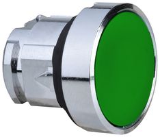 SCHNEIDER ELECTRIC ZB4BP38 Switch Actuator, Green, Schneider Harmony XB4 Series 22mm Non-Illuminated Pushbutton Switches