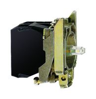 SCHNEIDER ELECTRIC ZB4BW0B15 Contact Block, White LED, Screw, 1 Pole, 6 A, 120 V, Schneider Harmony XB4 Series Actuators