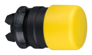 SCHNEIDER ELECTRIC ZB5AC54 MOMENTARY MUSHROOM, 30MM YELLOW ROHS COMPLIANT: YES