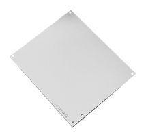 NVENT HOFFMAN A10P10G Panel, Conductive, Steel, 222mm x 226mm, White