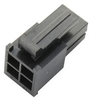 AMPHENOL COMMUNICATIONS SOLUTIONS 10127716-04LF Connector Housing, FCI Minitek Pwr 3.0 Series, Receptacle, 4 Positions, 3 mm