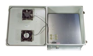 L-COM NB201611-1HFS Plastic Enclosure, Wall Mount, Polyester (PET), Glass Fibre Reinforced, 527 mm, 425 mm, 294 mm