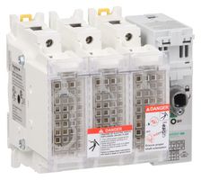 SCHNEIDER ELECTRIC GS2EU3N Interruptor con Fusible, 3PST-NO, Clase J, 3 Fusibles, 30 A, Tornillo