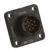 AMP - TE CONNECTIVITY 206458-1 Connector Adapter, Size 11, Circular Industrial, 8 Positions, Receptacle, Circular Industrial
