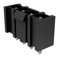 SAMTEC IPBT-104-H1-T-S-K Pin Header, Board-to-Board, Wire-to-Board, 4.19 mm, 1 Rows, 4 Contacts, Through Hole, IPBT Series