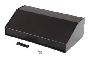 HAMMOND 1456KE3BKBK Metal Enclosure, Instrument, Aluminum, 81.5 mm, 258.6 mm, 146.1 mm, IP31