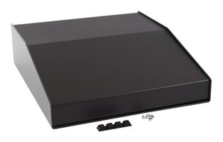 HAMMOND 1456KL3BKBK Alojamiento Metálico, Instrument, Aluminio, 81.5 mm, 233.4 mm, 294.9 mm, IP31