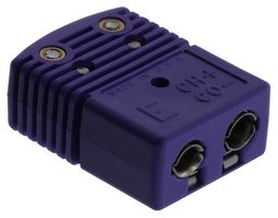 OMEGA OSTW-E-F Thermocouple Connector, Standard, Purple, Socket, Type E, OSTW Series