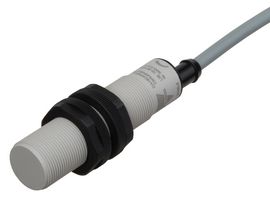 CARLO GAVAZZI CA18CAF08BPA2IO Capacitive Proximity Sensor, CA18, I/O Link, M18, Flush, TRIPLESHIELD, 8 mm, 10 to 40 Vdc, Pre-wired