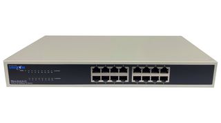 UNICOM FEP-32016T-1 Switch, 16 Ports, Commercial, Unmanaged Fast Ethernet, Desktop, Base-TX x 16, 10Mbps, 100Mbps
