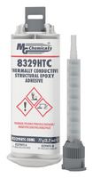 MG CHEMICALS 8329HTC-50ML Adhesive, Epoxy - 2 Part, Grey, 0.9 W/m.K, 34 N/mm², Dual Cartridge, 50 ml