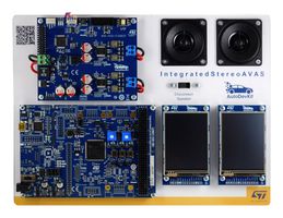 STMICROELECTRONICS AEKD-STEREOAVAS Evaluation Kit, SPC582B60E1, FDA903D, SPC58EC80E5, Acoustic Vehicle Alerting System