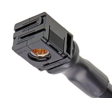 MOLEX 224357-2116 Off-the-Shelf (OTS) Cable, SW1 6mm Receptacle to Free End, 3.3ft Length, Black