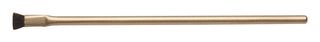 TECHSPRAY 2030-1 Cleaning Brush, 92 mm Length, 3.18 mm Width, Stainless Steel Handle, Goat Hair Bristle
