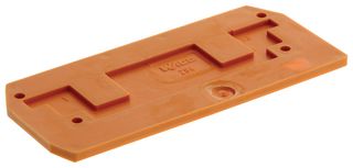 WAGO 284-328 End Cover, For Use With 284 Series Terminal Blocks, 280 Series