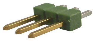 TE CONNECTIVITY - AMP 826629-3 Pin Header, Board-to-Board, 2.54 mm, 1 Rows, 3 Contacts, Through Hole Straight