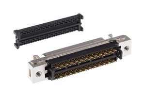 3M 10240-0210EC D Sub Connector, Mini D Ribbon, 40 Contacts, Receptacle, IDC / IDT, 102 Series