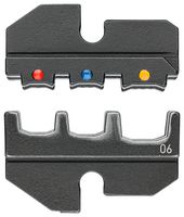 KNIPEX 97 49 06 Crimp Tool Die, 20-10AWG Insulated Terminals, Plug & Butt Connectors