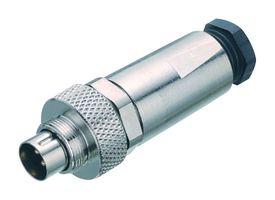 BINDER 99-0413-10-05 Conector Circular, Subminiature Circular Connector, 712 Series, Macho de Montaje en Cable