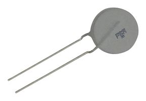 VISHAY PTCEL17R600MBE PTC Thermistor, AEC-Q200, 60 ohm, 440 VAC, -40 °C to 105 °C, SMD, Through Hole, PTCEL Series