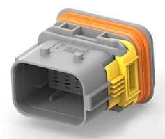 TE CONNECTIVITY 2-1823449-1 Automotive Connector Housing, Plug, 22 Positions, Automotive Pin Contacts