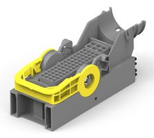 TE CONNECTIVITY 2-2293551-1 Automotive Connector Housing, MCP Series, Receptacle, 62 Positions