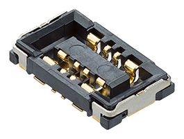 MOLEX 505004-0812 Conector Mezzanine, Receptáculo, 0.4 mm, 2 Líneas, 8 Contactos, Montaje en PCB
