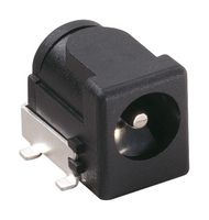 LUMBERG 1613 12 DC Power Connector, Jack, 3.5 A, 2.45 mm, PCB Mount, Surface Mount