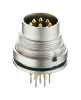 LUMBERG 0317 07-1 Circular Connector, Standard Circular Connector, 0317 Series, Panel Mount Receptacle, 7 Contacts