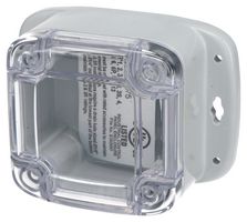 BUD INDUSTRIES PU-16532-C Plastic Enclosure, Wall Mount, Polycarbonate, 41.4 mm, 66.8 mm, 66.8 mm, IP66, IP68