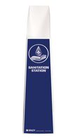 BRADY 170705 Hand Sanitizer Station, Cardstock