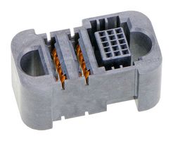 MOLEX 219563-0012 Rectangular Power Connector, 17 Contacts, Guardian HD 219563 Series, PCB Mount, Press Fit