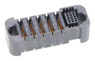 MOLEX 219563-0014 Rectangular Power Connector, 19 Contacts, Guardian HD 219563 Series, PCB Mount, Press Fit