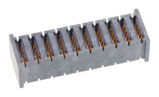 MOLEX 219563-0036 Rectangular Power Connector, 6 Contacts, Guardian HD 219563 Series, PCB Mount, Press Fit, 5.78 mm
