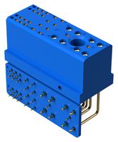 POSITRONIC VPB30W8F400A1/AA-394.0 Rectangular Power Connector, 30 Contacts, VPB Series, PCB Mount, Through Hole Right Angle