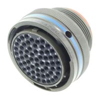 AMPHENOL AEROSPACE MS3474W12-3P Circular Connector, MIL-DTL-26482 Series II, MS3474 Series, Jam Nut Receptacle, 3 Contacts