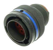 AMPHENOL AEROSPACE MS3476W14-4P Circular Connector, MIL-DTL-26482 Series II, MS3476 Series, Straight Plug, 4 Contacts, Crimp Pin