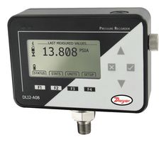 DWYER DLI2-A15 Data Logger, 1/4" NPT, IP65, Pressure, 1 Channel, 262143 Samples, USB, LCD