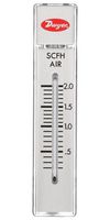 DWYER RMA-2 Air Flowmeter, 0.1SCFH to 1SCFH, 4%, 3.175mm, 100psi, RATE-MASTER RMA Series