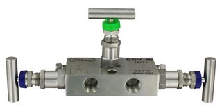 DWYER BBV-1B MINI 3-VALVE BLOCK MANIFOLD ROHS COMPLIANT: YES