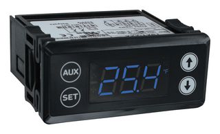 DWYER TSXT-213 Digital Temperature Switch, PTC/NTC, PTC/NTC, 0 °C to 55 °C, 1%, 240 VAC, TSXT Series
