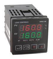 DWYER 16C-3 Temperature/Process Loop Controller, 1/16 DIN, 250VAC, 0 °C to 50 °C, RS-485