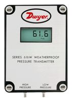 DWYER 616W-6 Pressure Transmitter, 100 Inch-H2O
