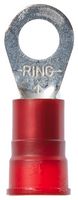 3M 94754 Ring Tongue Terminal, M6, 1/4", 8 AWG, Red