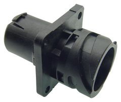 ITT CANNON APD-1AP-K2 Conector Circular, Standard Circular Connector, Serie APD, Hembra de Montaje en Brida