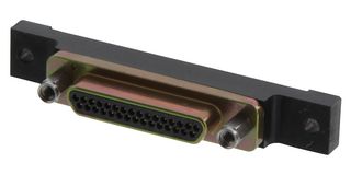 ITT CANNON MDM-31PBSP Conector D Sub, 31 Contactos, Macho, Soldable, MDM-PCB Series, Aluminio