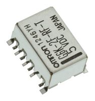 OMRON ELECTRONIC COMPONENTS G6K-2F-RF-T DC5 Power Relay, DPDT, 5 VDC, 1 A, G6K Series, Surface Mount, Non Latching
