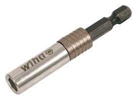 WIHA 71496 Bit Holder, 1/4" Hex Bits, 2.6" L, Impact, SlimFix Series
