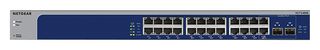NETGEAR XS724TM-100NAS Switch, 28 Ports, Industrial, Managed Gigabit Ethernet, Desktop / Rack, RJ45 x 24, SFP+ x 4